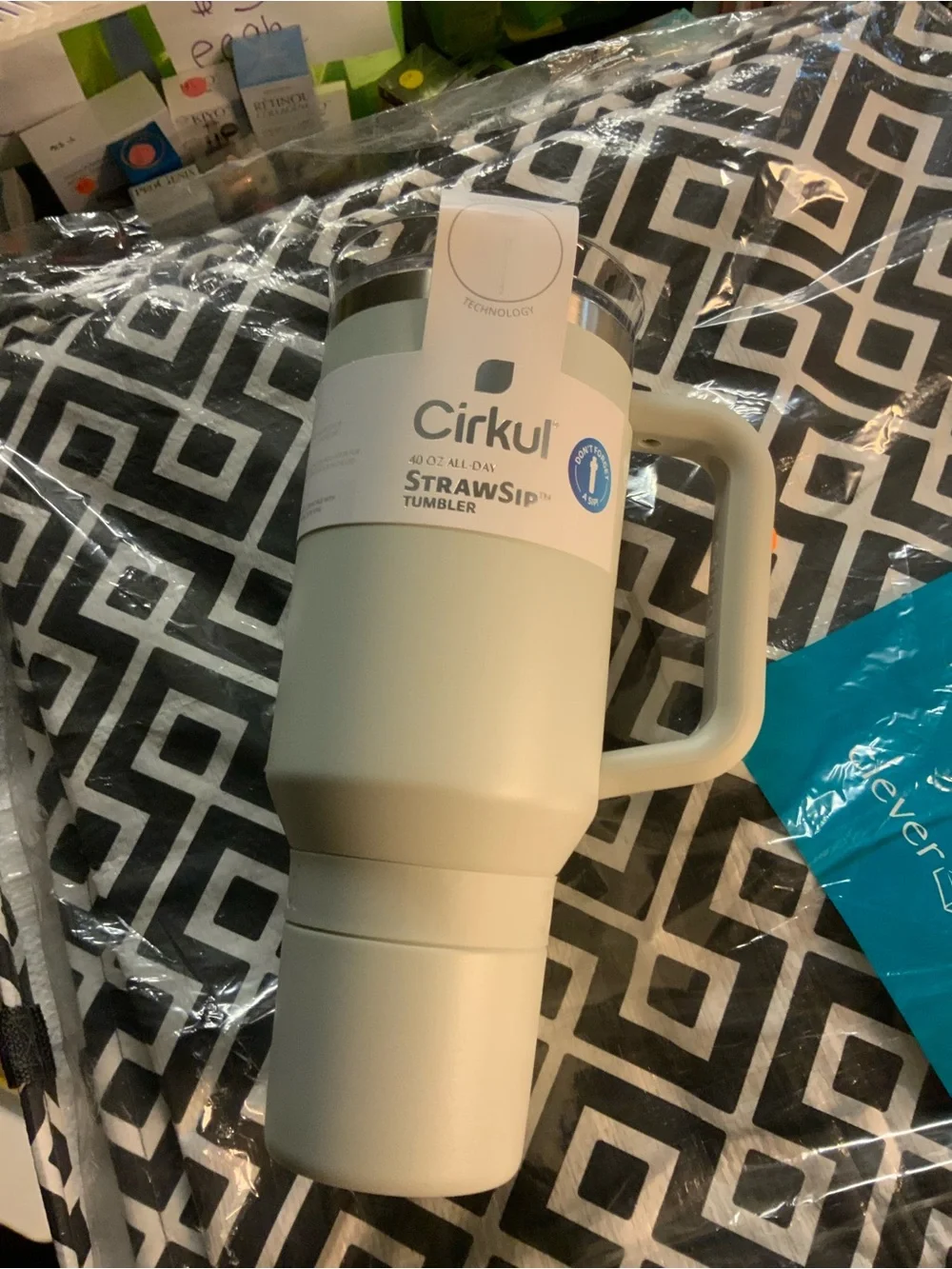 Cirkul StrawSip Tumbler - 40 oz with Handle